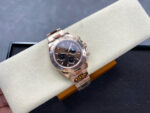 Rolex Cosmograph Daytona M116505BRWTBAR Copies Watches Chocolate Dial Weight 180 Grams QF Factory 40mm