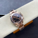 Rolex Cosmograph Daytona M116505BRWTBAR Copies Watches Chocolate Dial Weight 180 Grams QF Factory 40mm