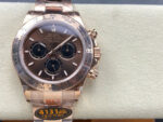 Rolex Cosmograph Daytona M116505BRWTBAR Copies Watches Chocolate Dial Weight 180 Grams QF Factory 40mm - Image 3