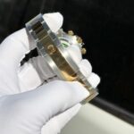 Rolex Cosmograph Daytona Replica Watch Mother Of Pearl & Moissanite Diamonds Dial 40mm - Image 8