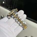 Rolex Cosmograph Daytona Replica Watch Mother Of Pearl & Moissanite Diamonds Dial 40mm - Image 7