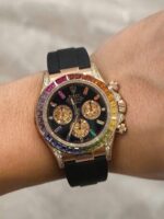 Rolex Cosmograph Daytona Rainbow 116595RBOW Knock Off Watches Weight 154 Grams FH Factory 40mm - Image 6