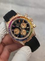Rolex Cosmograph Daytona Rainbow 116595RBOW Knock Off Watches Weight 154 Grams FH Factory 40mm - Image 3