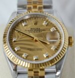 Rolex Replica Watches DateJust 126233 Palm Dial VS Factory 36mm - Image 4