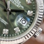 Rolex DateJust 126234 Replica Watches Green Dial With Leaf Pattern VS Factory 36mm - Image 5