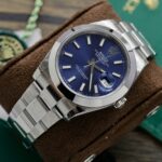 Rolex DateJust 126300 Replica Watches Dial Blue Oyster Strap VS Factory 41mm - Image 2