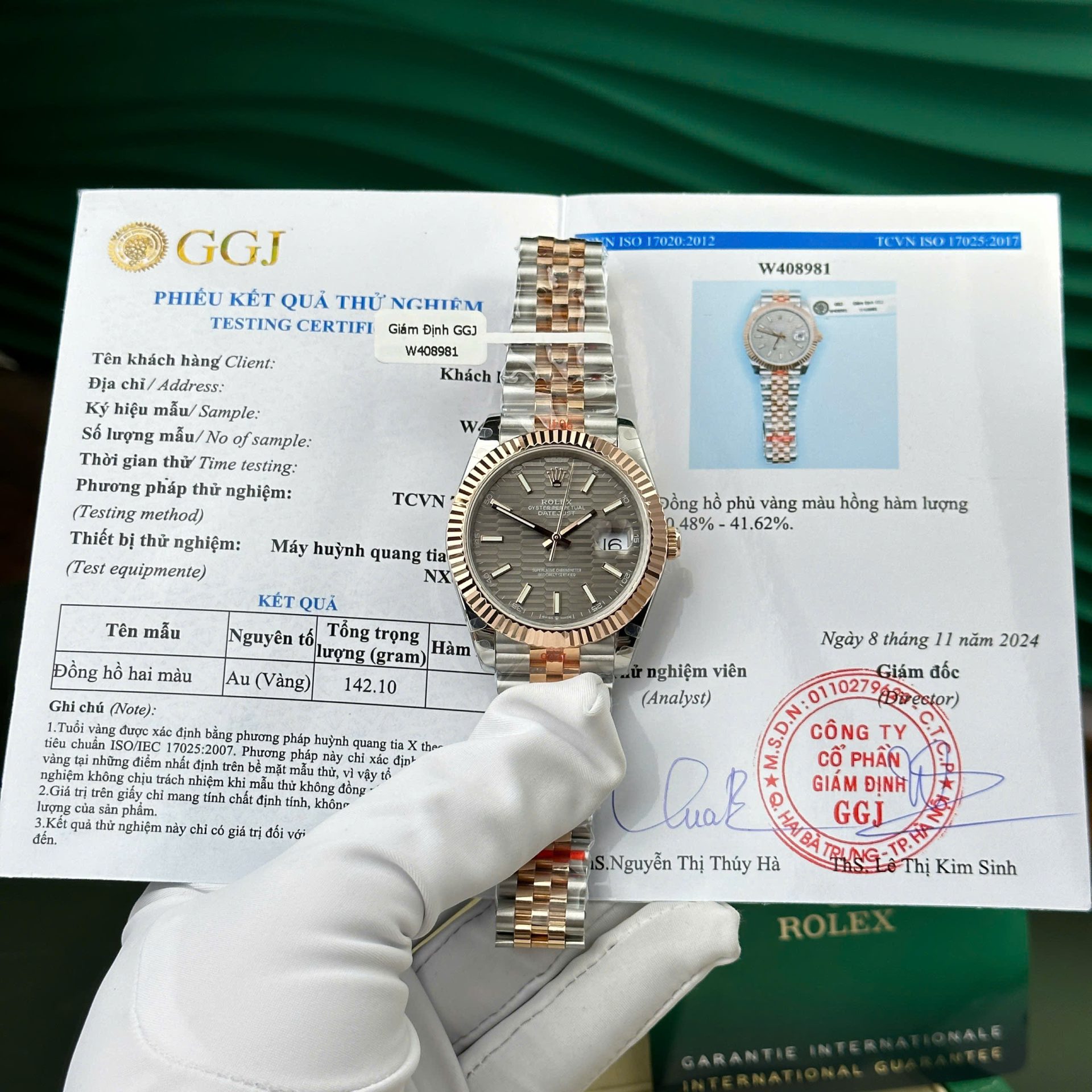 Dong-Ho-Rolex-DateJust-126331-Boc-Vang-That-Mat-Xam-Gap-Nep-Nha-May-GM-V5-41mm-11.jpg Rolex DateJust 126331 Gold Wrapped Gray Fluted Dial Replica Watches GM Factory V5 41mm - Image 1