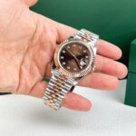 Rolex DateJust 126331 Replica Watch Dial Chocolate Jubilee Strap 41mm - Image 3