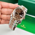 Rolex DateJust 126331 Replica Watch Dial Chocolate Jubilee Strap 41mm - Image 4