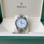 Rolex DateJust 126334 Replica Watch White Enamel Clean Factory 41mm