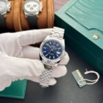 Rolex DateJust 126334 Blue Fold Dial Replica Watch Clean Factory 41mm - Image 2