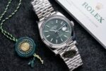 Rolex DateJust 126334 Replica Watch Green Dial Jubilee Strap Clean 41mm - Image 2