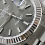 Rolex DateJust 126334 Replica Watch Gray Dial Oyster Strap VS Factory 41mm - Image 5