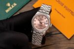 Rolex Clone Watch DateJust 278273 Pink Dial Jubilee Strap 31mm - Image 3