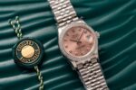 Rolex Clone Watch DateJust 278273 Pink Dial Jubilee Strap 31mm