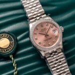 Rolex Clone Watch DateJust 278273 Pink Dial Jubilee Strap 31mm