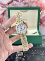 Rolex DateJust 278288 Replica Watch President Strap Diamond Bezel 31mm