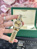 Rolex DateJust 278288 Replica Watch Yellow President Strap 31mm
