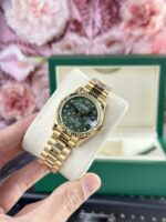 Rolex Replica Watch DateJust 278288 Olive Flower Pattern Dial 31mm - Image 2