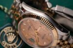 Rolex DateJust Replica Watch Gold Wrapped Fluted Dial GM Factory 36mm - Image 5