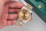Rolex DateJust Replica Watch Jubilee Strap Gold Wrapped GM Factory 41mm - Image 4