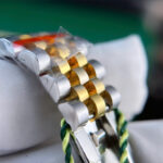 Rolex DateJust Gold Wrapped Replica Watch Champagne Dial GM Factory 41mm - Image 9