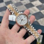 Rolex DateJust Replica 1:1 Watch Palm Leaf Grey Dial GM Factory 36mm - Image 4