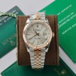 Rolex DateJust Replica Watch Gold Wrapped Jubilee Strap GM Factory 41mm - Image 2