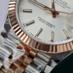 Rolex DateJust Replica Watch Gold Wrapped Jubilee Strap GM Factory 41mm - Image 7