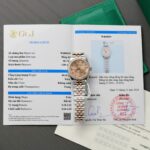 Rolex DateJust Replica Watch Custom Moissanite Diamonds Hong Kong 31mm