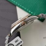 Rolex DateJust Replica Watch Custom Moissanite Diamonds Hong Kong 31mm - Image 9