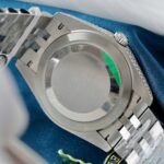 Rolex DateJust Copies Watches Ruby + Diamond Moissanite Custom 41mm - Image 10