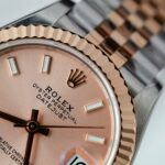 Rolex DateJust Imitation Luxury Watches Pink Dial Jubilee Strap THB Factory 31mm - Image 6