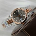 Rolex DateJust Imitation Luxury Watches Gray Dial Jubilee Strap THB Factory 31mm - Image 2