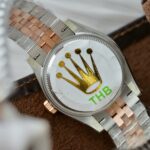 Rolex DateJust Imitation Luxury Watches Gray Dial Jubilee Strap THB Factory 31mm - Image 8