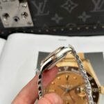 Rolex DateJust Women Demi Rose Gold Replica Watches Pink Dial THB Factory 31mm - Image 7