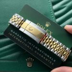 Rolex DateJust Replica Watch Demi Gold Diamonds Bezel EW Factory 36-41mm - Image 6