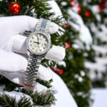 Rolex Fake Watch DateJust White Dial Custom Benzel Moissanite Diamonds 31mm - Image 3