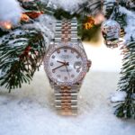 Rolex DateJust Moissanite Diamond White Dial Replica Watch Demi 31mm - Image 3