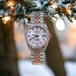 Rolex DateJust Moissanite Diamond White Dial Replica Watch Demi 31mm - Image 2