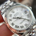 Rolex DateJust Copies Watches Dial White Jubilee Strap THB Factory 31mm - Image 5