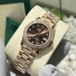 Rolex DateJust Super Fake Watch Chocolate Dial Oyster Strap BP Factory 31mm - Image 2