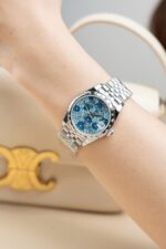 Rolex Replica Watches DateJust Lady 278344 Flower Dial 31mm - Image 7