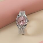 Rolex DateJust Lady Replica Watch Pink Dial Jubilee Strap 31mm