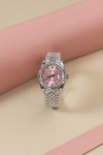 Rolex DateJust Lady Replica Watch Pink Dial Jubilee Strap 31mm