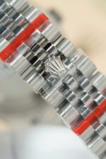 Rolex DateJust Lady Clone Watch Gray Dial Jubilee Strap 31mm - Image 10