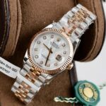 Rolex DateJust MOP Dial Imitation Watches 18K Gold Wrapped Custom GM Factory 36mm - Image 2