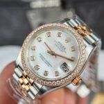 Rolex DateJust Women Rose Gold Replica Watches MOP Dial Jubilee Strap THB Factory 31mm - Image 6
