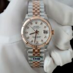 Rolex DateJust Dial MOP Replica Watch Rose Gold THB Factory 31mm