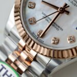 Rolex DateJust Dial MOP Replica Watch Rose Gold THB Factory 31mm - Image 5